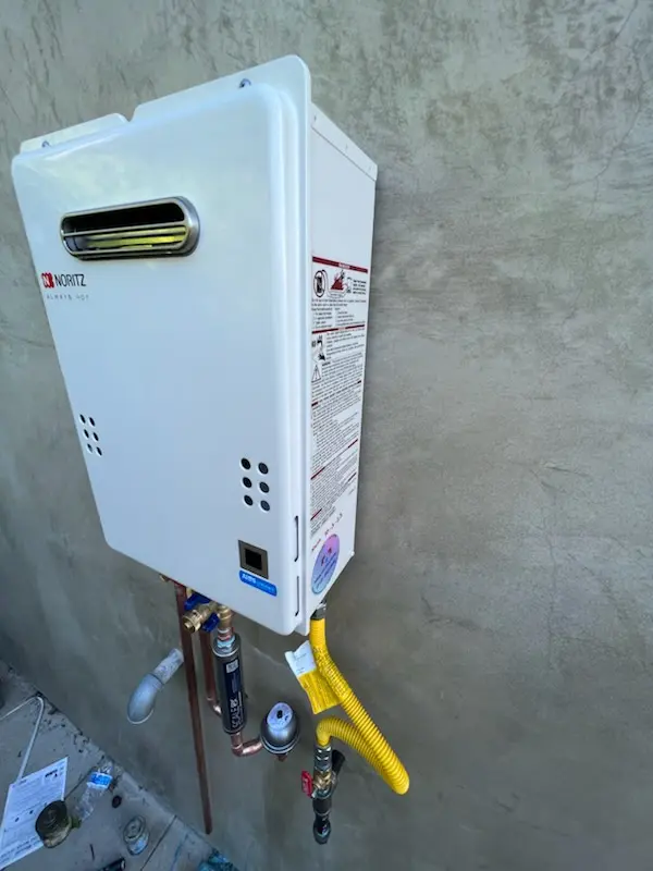 Tankless water heater installation for Granbury homes